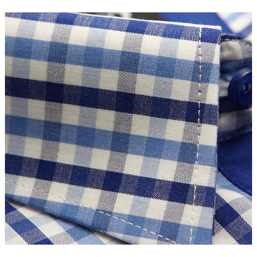 Rafael koszula L 41-42 188/194 EXCLUSIVE 100% bawełna krzysztof niebieski guziki