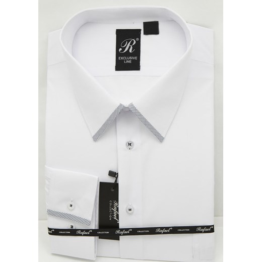 Rafael koszula biała 50 182/188 dł. klasyczna krzysztof bialy elegancki