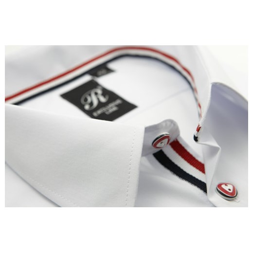 Rafael koszula biała M 39-40 170/176 dł. klasyczna krzysztof bialy długie