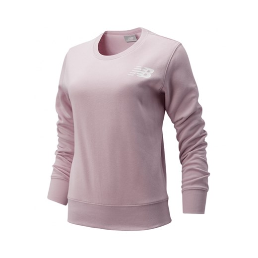 Bluza damska New Balance krótka różowa na jesień 