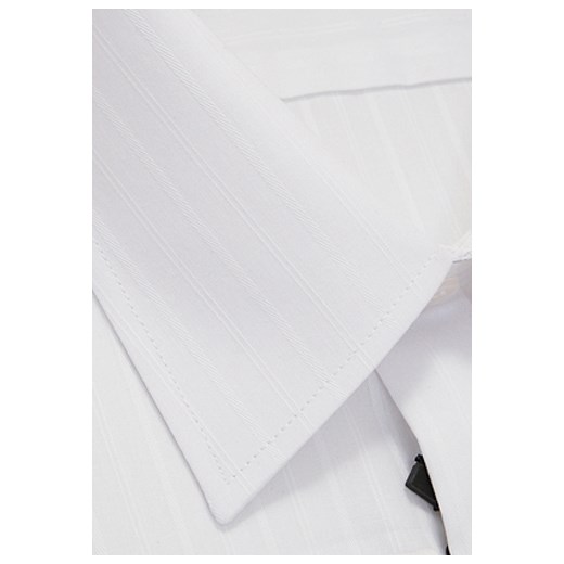 Koszula biała na spinki 42 176/182 dł. I. klasyczna krzysztof  spinki