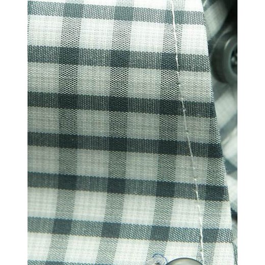 Rafael koszula w kratę 54 188/194 dł.poszerzona max krzysztof szary klasyczny