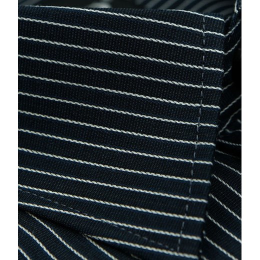 Koszula czarna w pasy 46 176/182 dł. klasyczna krzysztof czarny klasyczny