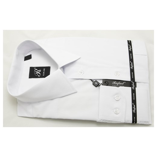 Koszula biała XL 43-44 188/194 dł SLIM LINE 80% krzysztof bialy koszule