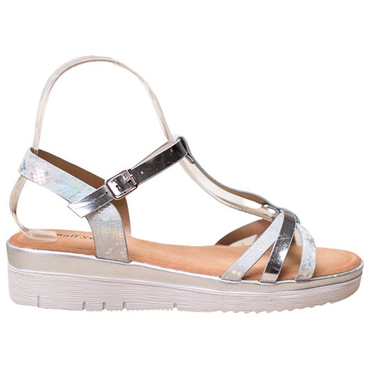 Sandały Z Efektem Holo