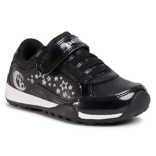 Sneakersy GEOX - J Jocker Plus G.A J04AUA 0HIBC C9244 M Black/Dk Silver   24 eobuwie.pl