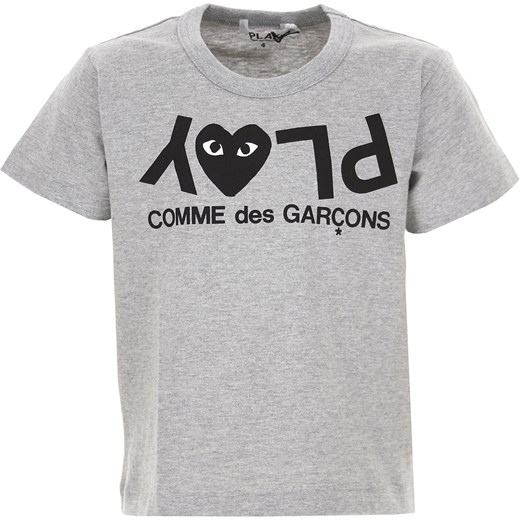Comme des Garçons Koszulka Dziecięca dla Dziewczynek, szary, Bawełna, 2019, 2Y 4Y 6Y Comme Des Garçons  2Y RAFFAELLO NETWORK