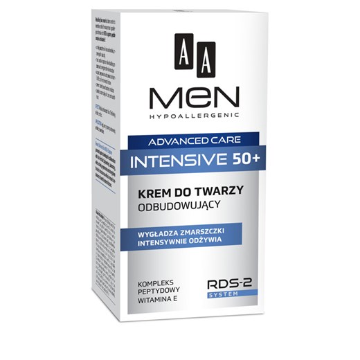 AA Men Advanced Care intensive 50+ krem do twarzy odbudowujący 50 ml  Oceanic  Oceanic_SA