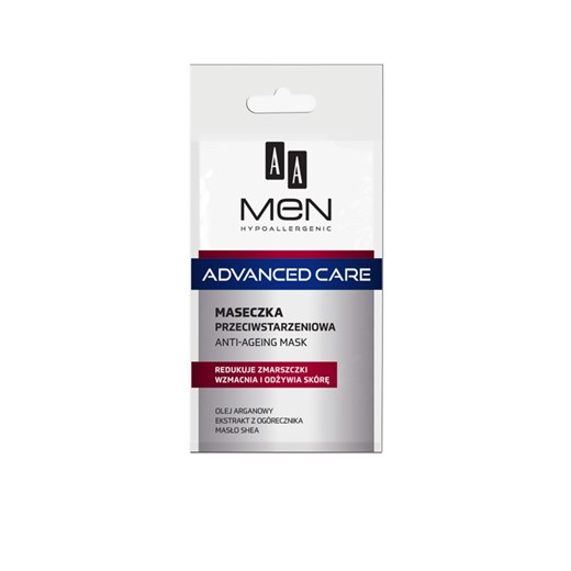 AA Men Advanced Care maseczka do twarzy przeciwstarzeniowa 12 ml Oceanic   Oceanic_SA