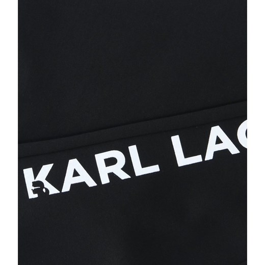 Leginsy dziewczęce Karl Lagerfeld z napisami 
