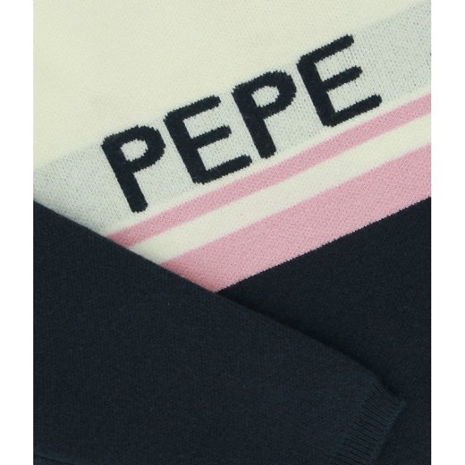 Sweter dziewczęcy wielokolorowy Pepe Jeans na wiosnę