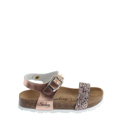 Sandały w kolorze różowozłotym  Sunbay 24 Limango Polska