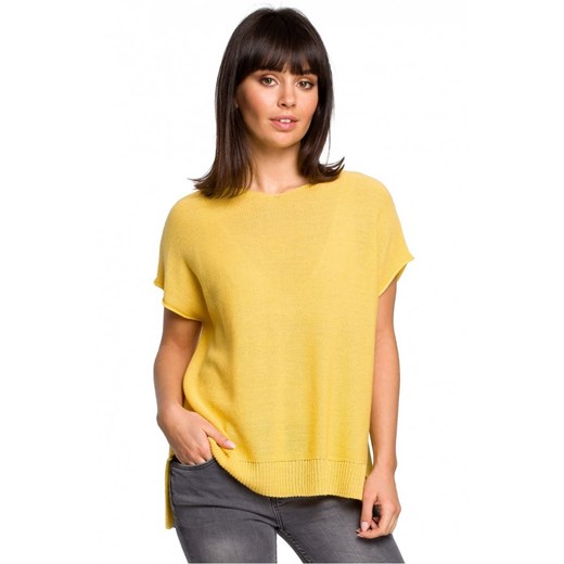 Sweter Damski Model BK021 Yellow  Be Knit  monali.pl