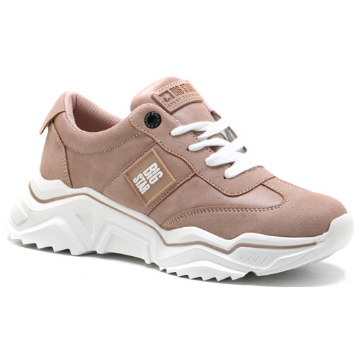 Buty sportowe damskie BIG STAR sneakersy na wiosnę sznurowane