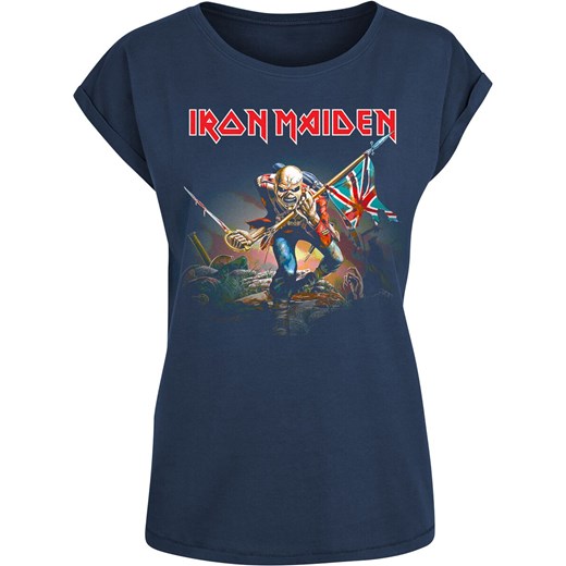 Iron Maiden - Trooper - T-Shirt - granatowy   M EMP