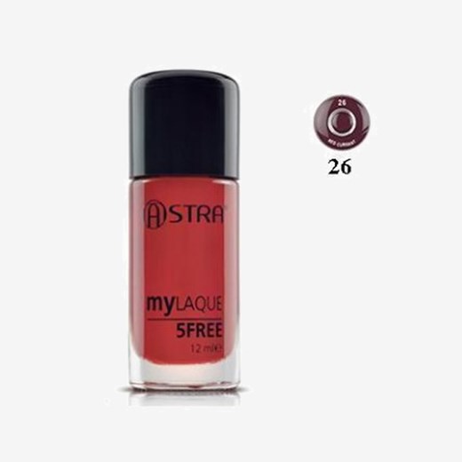 Astra Makeup My Laque 5Free 26 Red Currant 12ml  Astra Makeup  Gerris okazyjna cena 