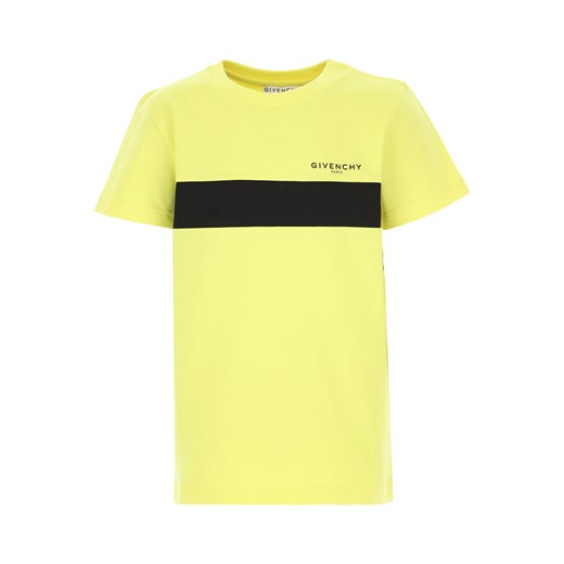 Givenchy Koszulka Dziecięca dla Chłopców, żółty, Bawełna, 2019, 10Y 12Y 14Y 4Y 6Y 8Y  Givenchy 12Y RAFFAELLO NETWORK