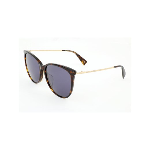 Okulary przeciwsłoneczne "257/F/S" w kolorze brązowo-szaro-złotym