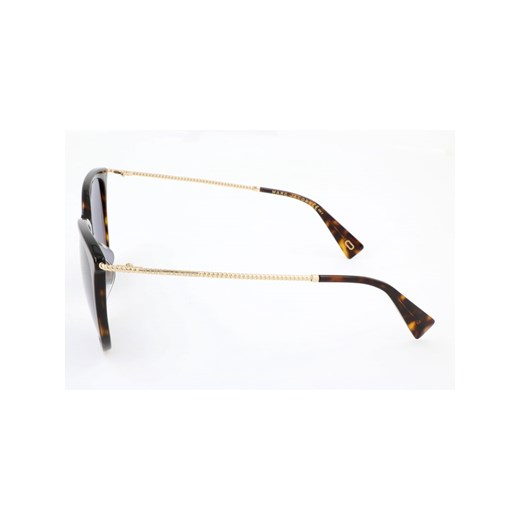 Okulary przeciwsłoneczne "257/F/S" w kolorze brązowo-szaro-złotym