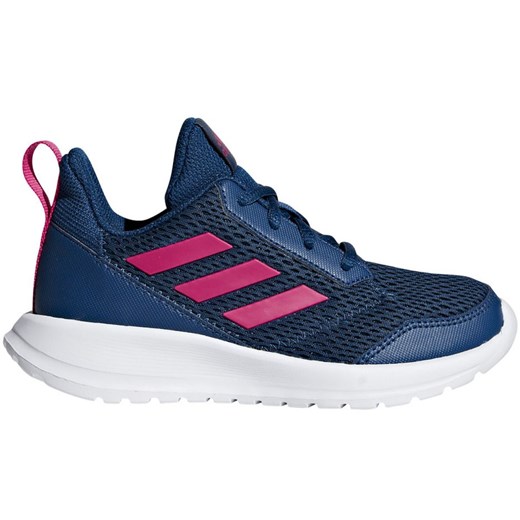 Adidas buty sportowe dziecięce niebieskie w paski wiosenne 