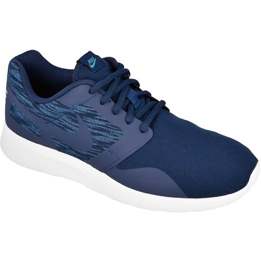 Buty sportowe męskie niebieskie Nike kaishi z gumy sznurowane 