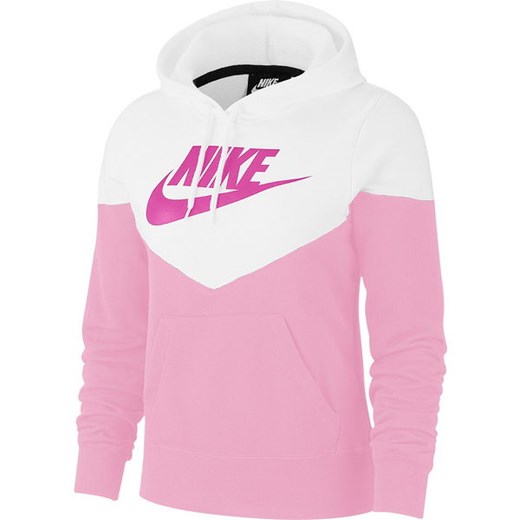 Bluza damska Sportswear NSW Heritage Nike (biały/różowy) Nike  XS SPORT-SHOP.pl