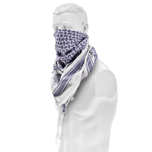 Arafatka chusta ochronna Brandit Blue/White (7009-153)