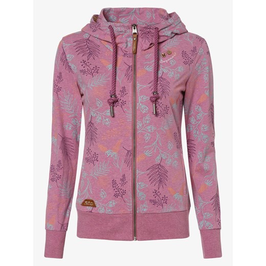 Ragwear - Damska bluza rozpinana – Paya Flowers, lila