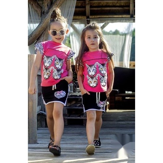 Bluzka dziewczęca Kids By Voga różowa 