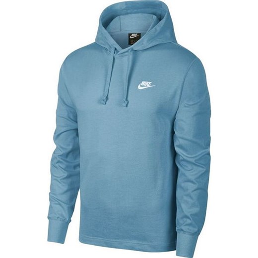 Bluza męska Sportswear Club Hoodie Jersey Nike (niebieska) Nike  S wyprzedaż SPORT-SHOP.pl 