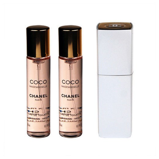 Chanel Coco Mademoiselle 3x20ml W Woda perfumowana perfumy-perfumeria-pl bialy zmysłowe