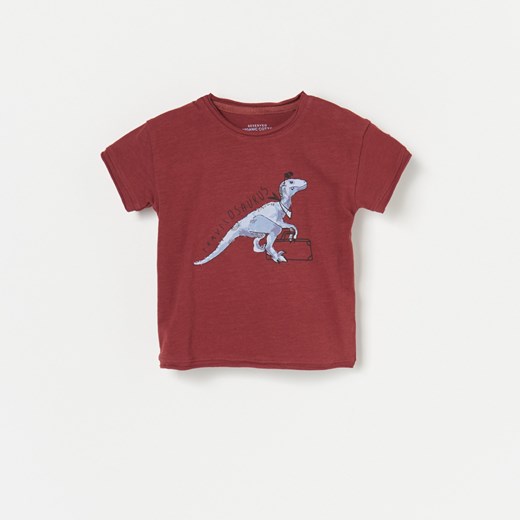 Reserved - Koszulka z dinozaurem - Reserved 74 Reserved okazyjna cena
