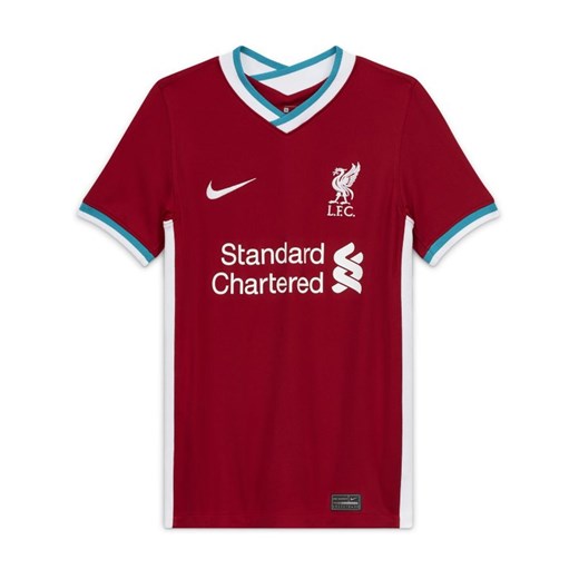 Koszulka piłkarska dla dużych dzieci Liverpool FC 2020/21 Stadium (wersja domowa) - Czerwony Nike L Nike poland
