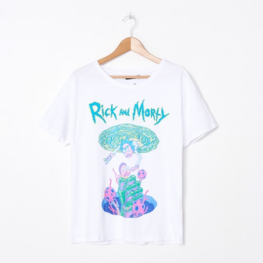 House - T-shirt z nadrukiem Rick and Morty - House M House