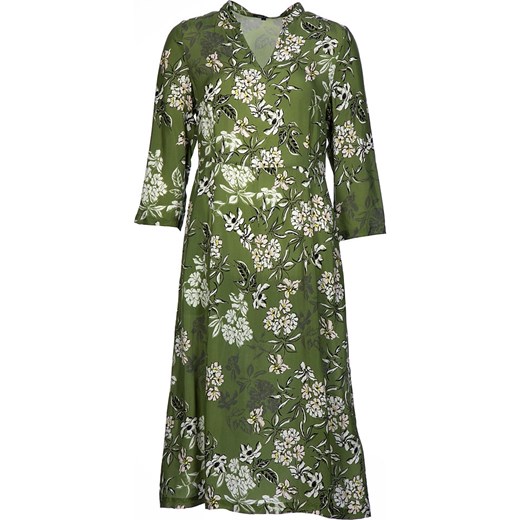 Sukienka zielona Marc O'Polo casual mini z dekoltem v 