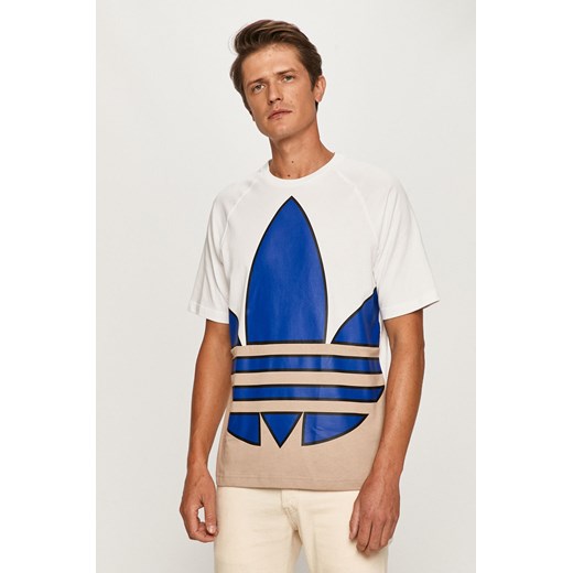 T-shirt męski Adidas Originals z krótkimi rękawami wielokolorowy w stylu młodzieżowym 