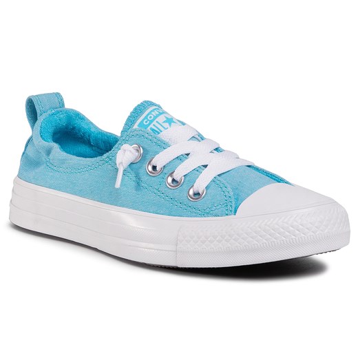 Trampki CONVERSE - Ctas Shoreline Slip 564338C  Gnarly Blue/White/White 37 okazja eobuwie.pl