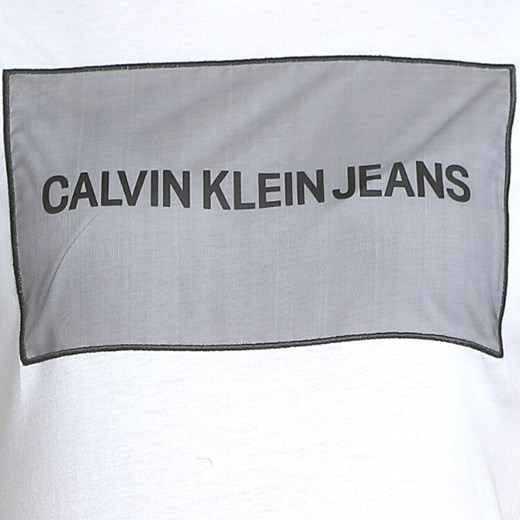 Bluzka damska Calvin Klein bawełniana z krótkimi rękawami 