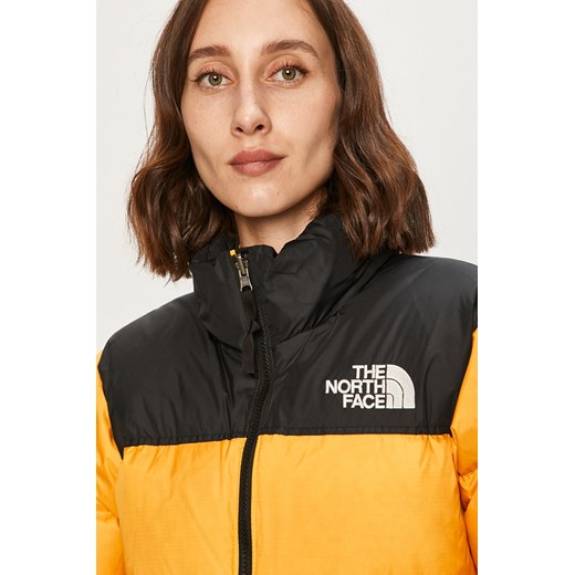 Kurtka damska żółta The North Face z nylonu