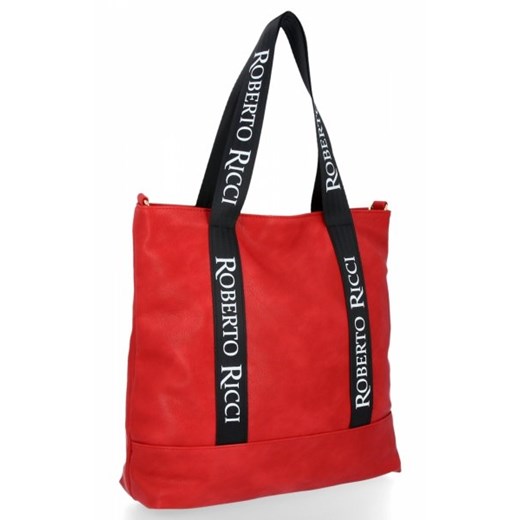 Shopper bag Roberto Ricci w stylu glamour 