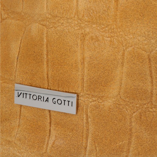 Uniwersalne Torebki Skórzane z motywem żółwia renomowanej firmy Vittoria Gotti Vittoria Gotti PaniTorbalska