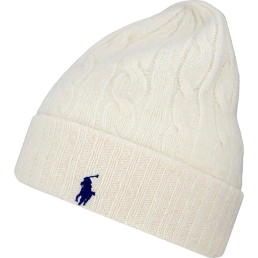 Polo Ralph Lauren Wełniana czapka | z dodatkiem kaszmiru Polo Ralph Lauren Uniwersalny wyprzedaż Gomez Fashion Store