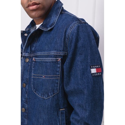 Tommy Jeans Kurtka jeansowa TRUCKER SLMR | Oversize fit | denim Tommy Jeans M wyprzedaż Gomez Fashion Store
