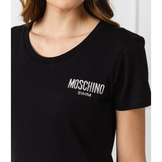 Bluzka damska Moschino z krótkim rękawem 