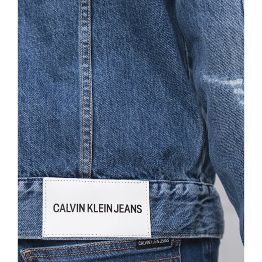 Calvin Klein Jeans Kurtka jeansowa hells blue | Regular Fit XL Gomez Fashion Store wyprzedaż