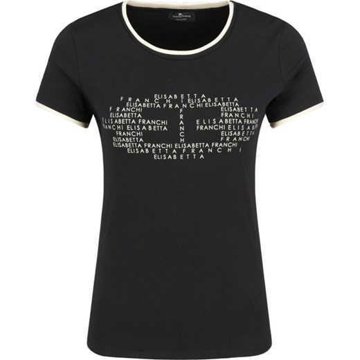Elisabetta Franchi T-shirt | Slim Fit Elisabetta Franchi 36 promocyjna cena Gomez Fashion Store