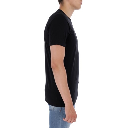 T-shirt męski Lacoste bez wzorów casual z krótkim rękawem 