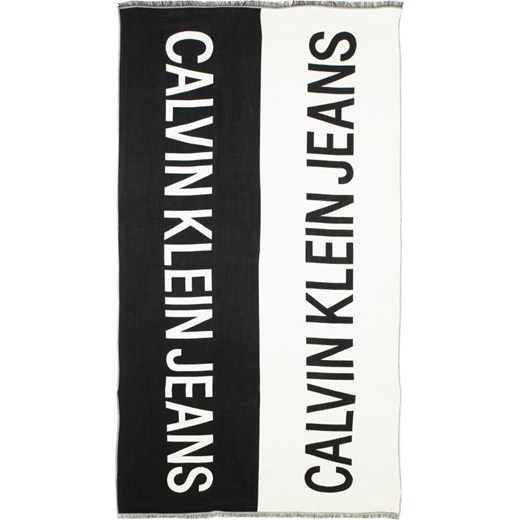 Szalik/chusta Calvin Klein z napisami 