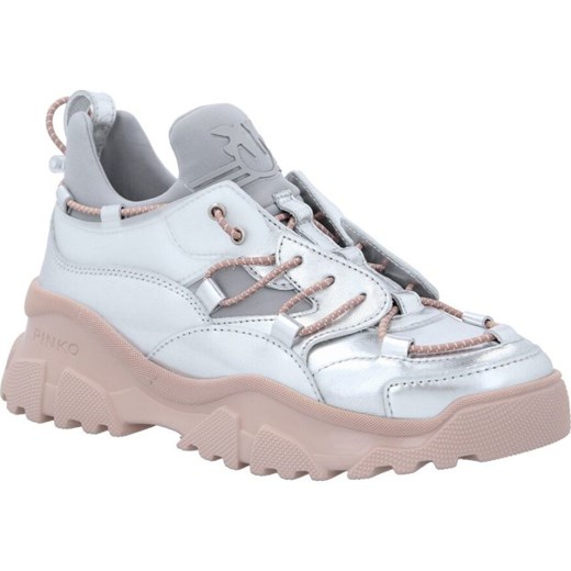 Pinko Skórzane sneakersy CUMINO 2 Pinko 37 okazyjna cena Gomez Fashion Store