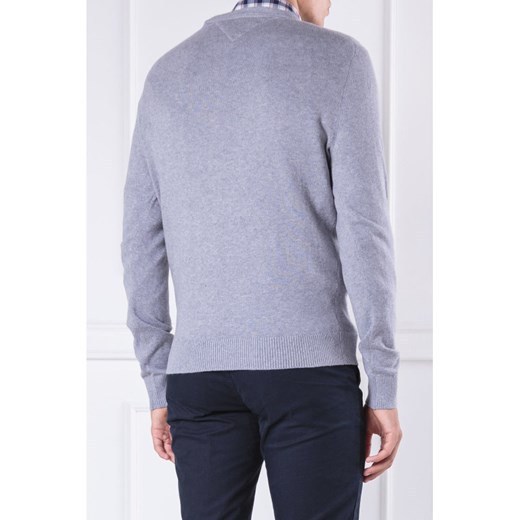 Tommy Hilfiger Sweter | Regular Fit | z dodatkiem kaszmiru Tommy Hilfiger L wyprzedaż Gomez Fashion Store